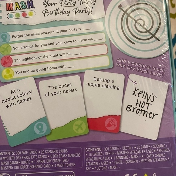 M.A.S.H. Card Game New In Box - Picture 4 of 6